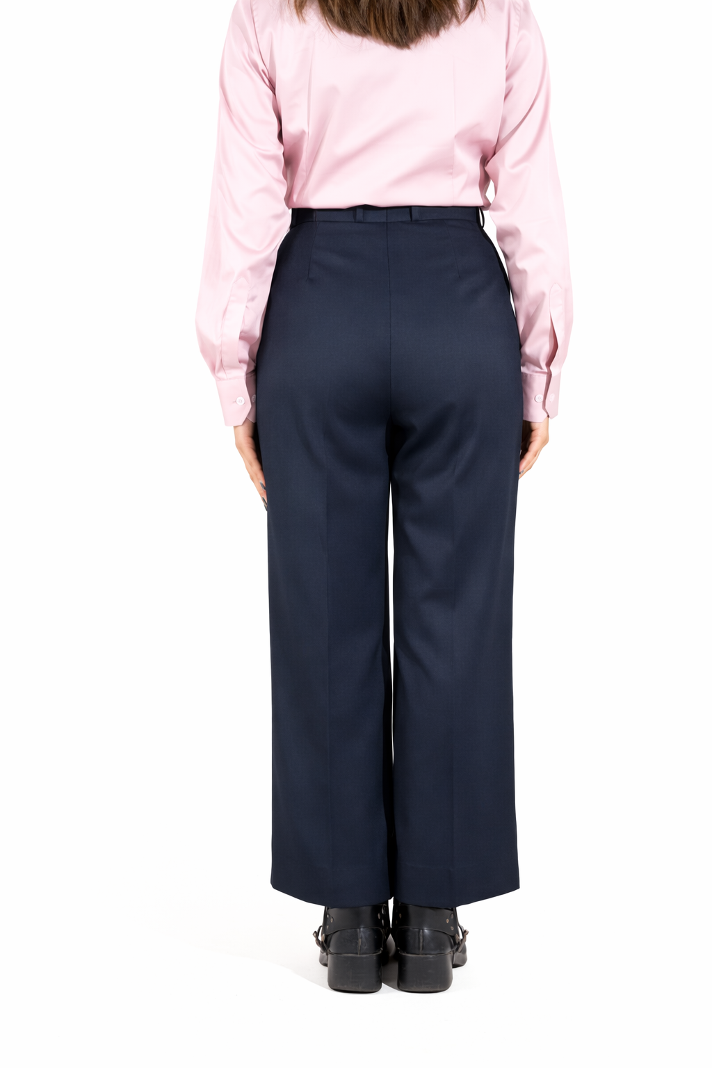 Signature Straight Fit Trouser — Navy Blue