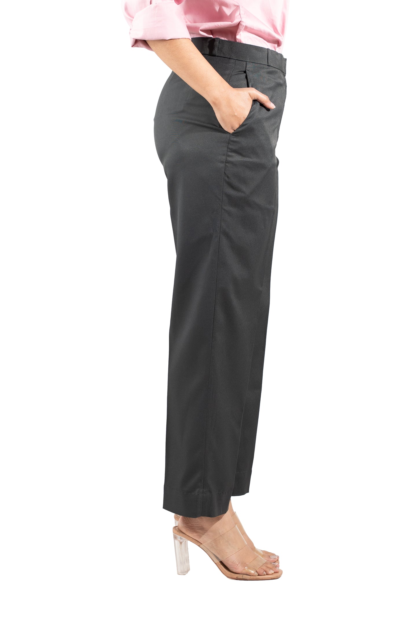 Essential Tapered Fit Trouser — Classic Black
