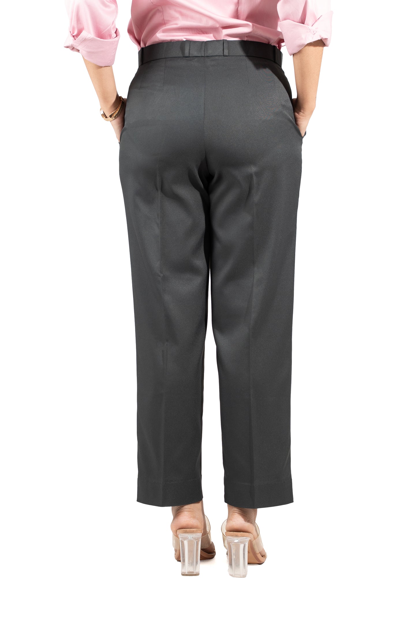 Essential Tapered Fit Trouser — Classic Black