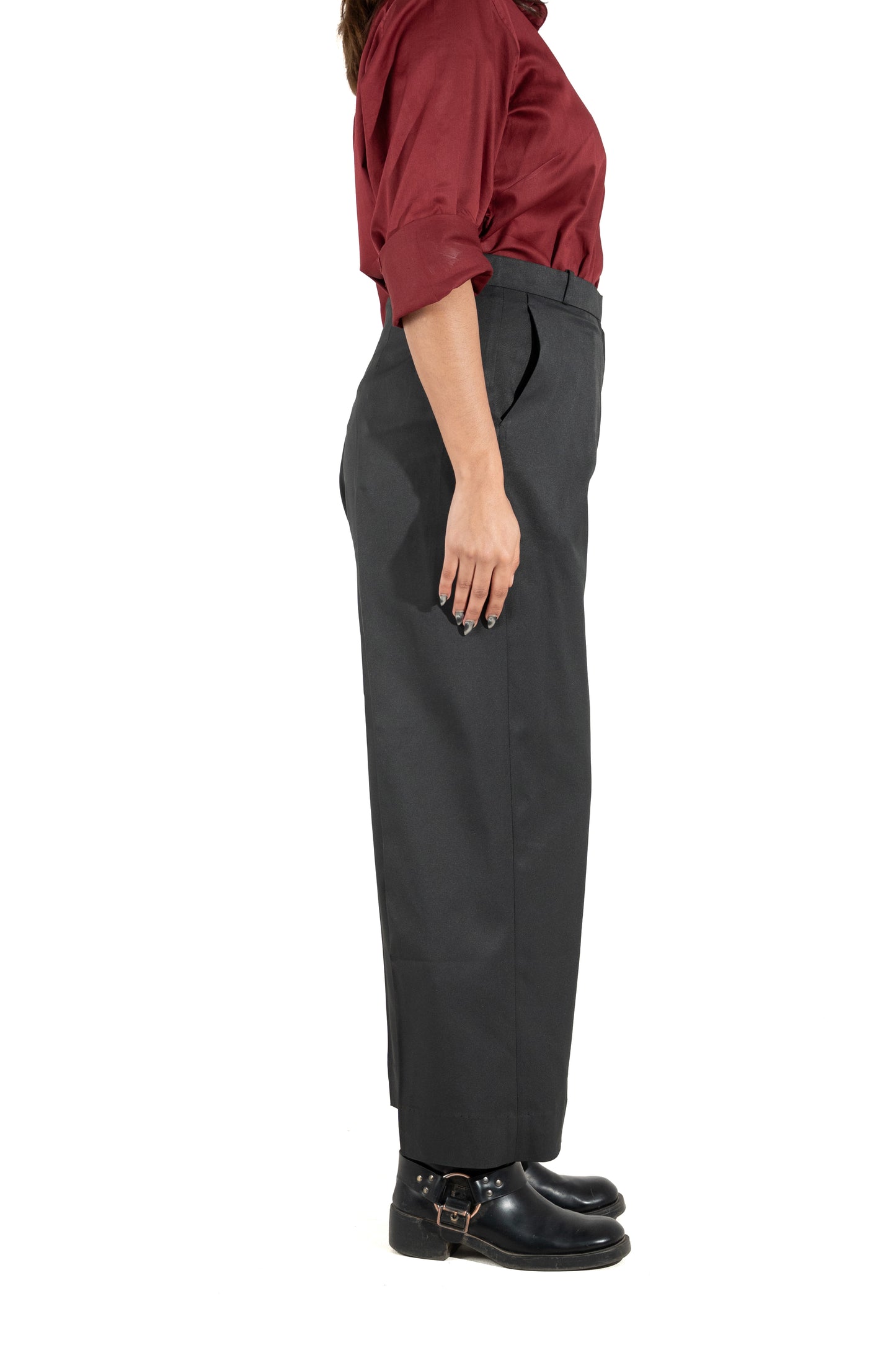 Signature Straight Fit Trouser — Classic Black