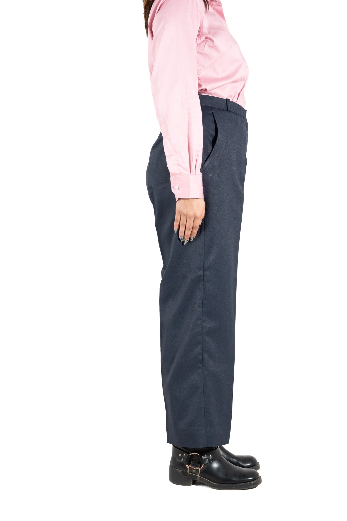 Signature Straight Fit Trouser — Navy Blue